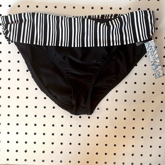 Into the Bleu by Amerex Women Bikini Swim Bottom Size 12 NWT - Picture 5 of 11